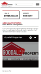 Mobile Screenshot of goodallproperties.com